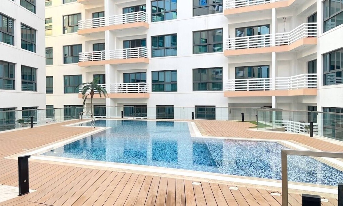 Muscat Apartment | 1BHK Near Airport, Pool, Parking