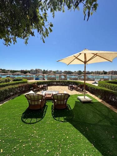 El Gouna Apartment | 2 Bedroom Ground Floor New Nubia - 2 minutes walk to marina Abu Tig