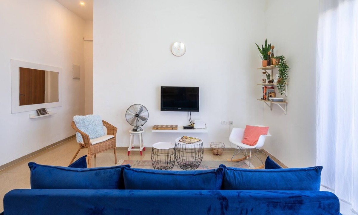 Haifa Apartment | 2Bdrm beatiful apartment on Bat Galim Beach - Best Location in Haifa!