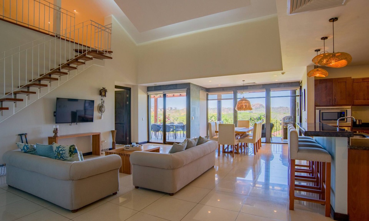 Playa Conchal Condo | Adults Only 4BR Penthouse w/Partial Ocean View | Carao | Reserva Conchal