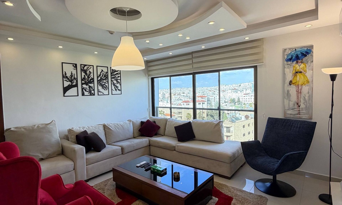 Amman Apartment | al-burj apartment with stunning view 7th floor