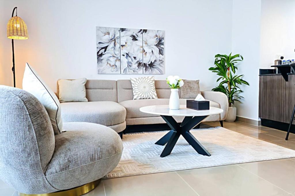 Abu Dhabi Apartment | Al Reef 1BR - Cozy Serene Luxe Retreat