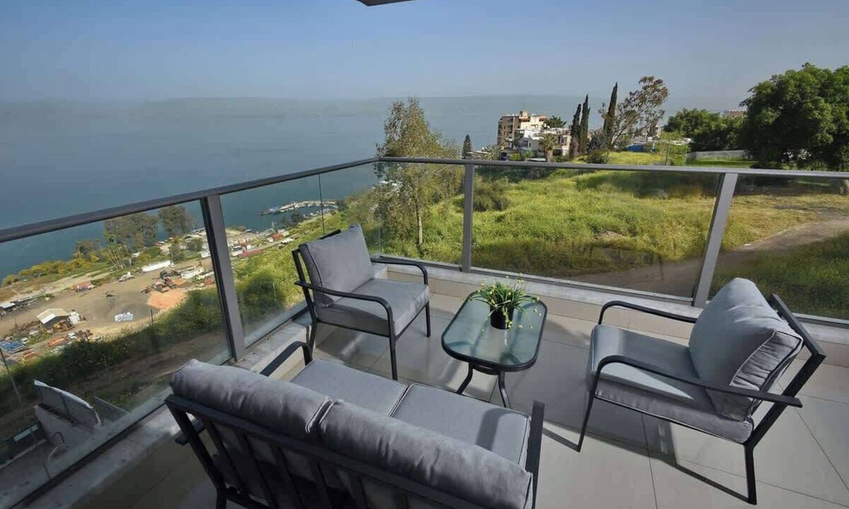 Tiberias Apartment | Ariston First Line Lake View
