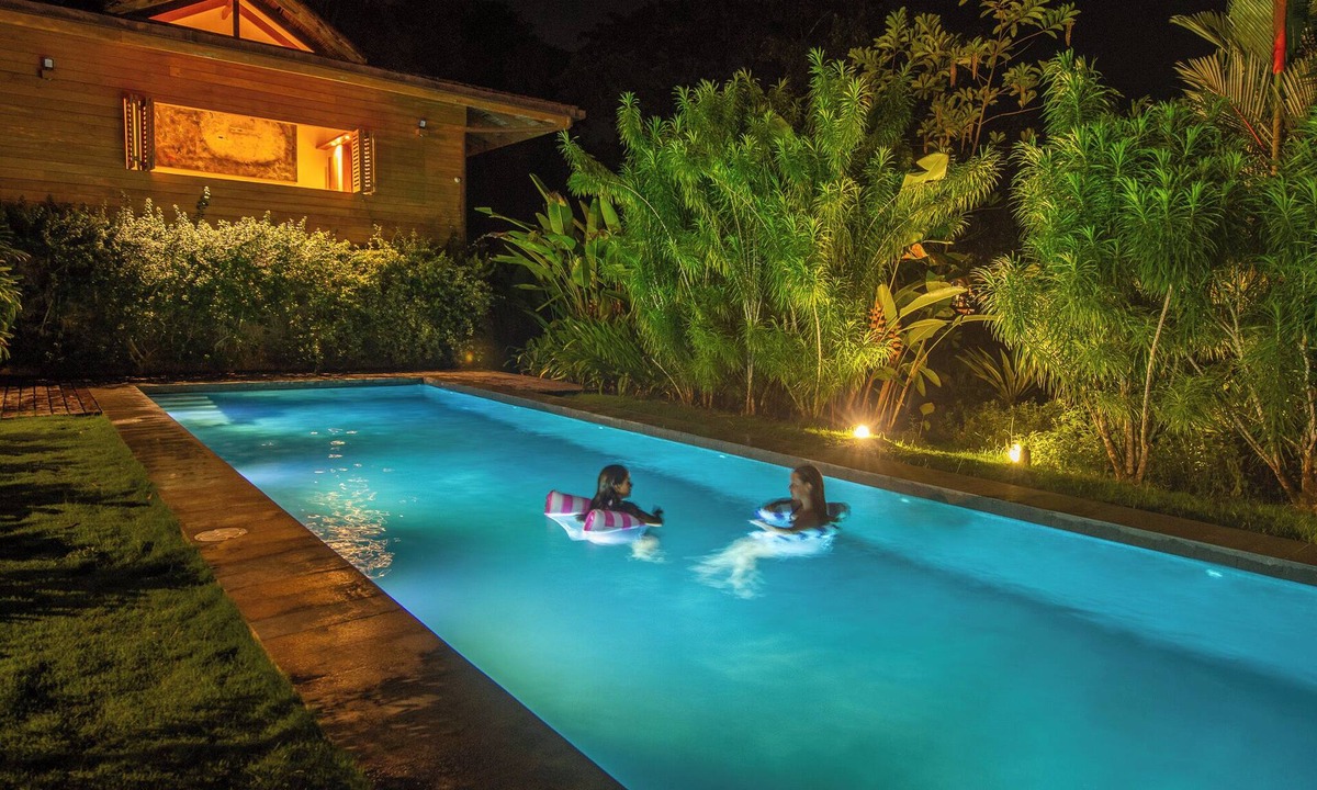 Chiguata Villa | Beachfront Villa with Chef Cleaning Pool AC BBQ Area kids playground