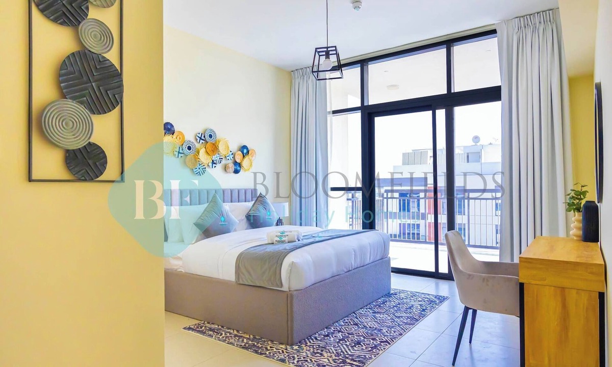 Al Raha Beach Apartment | Bloomfields 1BR Canal The View Raha Beach