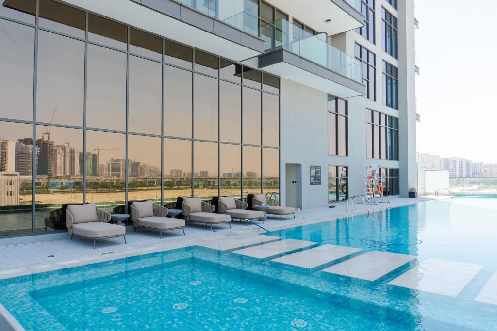 Discovery Gardens Apartment | Brand New Modern Studio, Near Metro, Al Furjan