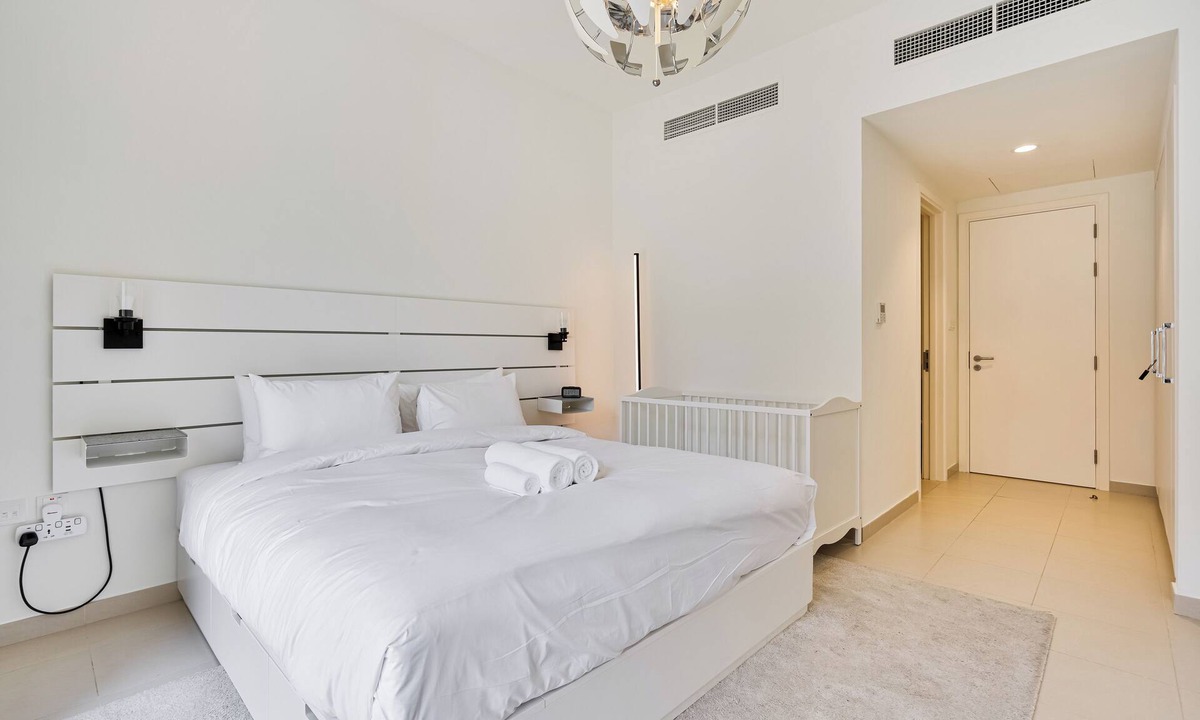 Dubai World Central Villa | Bright & Airy 2BR | Family-Friendly w/Pool & Gym