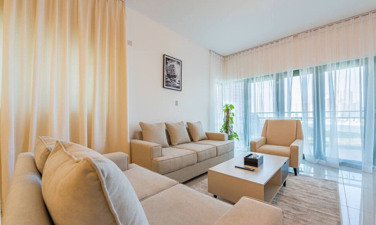 Abu Dhabi Apartment | Chic 2BR Escape Near the Beach