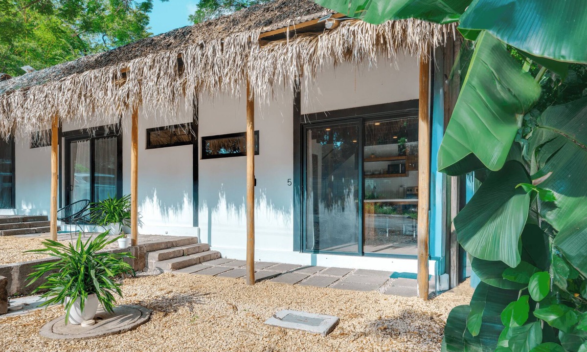 Playa Grande Apartment | Playa Grande Loft 5 - Tropical Hideaway - Full Kitchen - Long Stays Welcome