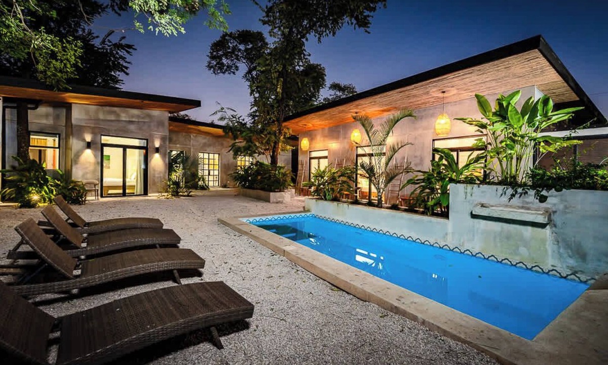 Playa Grande House | Dos Hijas 6 Bedroom Villa-Steps to the Main Surf Break -