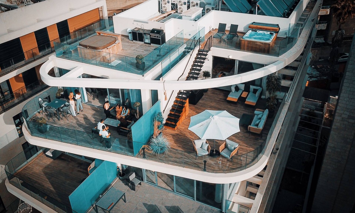 Haifa Apartment | dream Penthouse W 3 Bedrooms on the SEA W JACUZZI and SEA View Luxury boutique