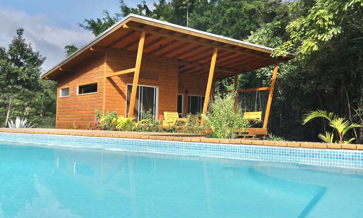Las Delicias House | Eco wooden house 7' to Santa Teresa
