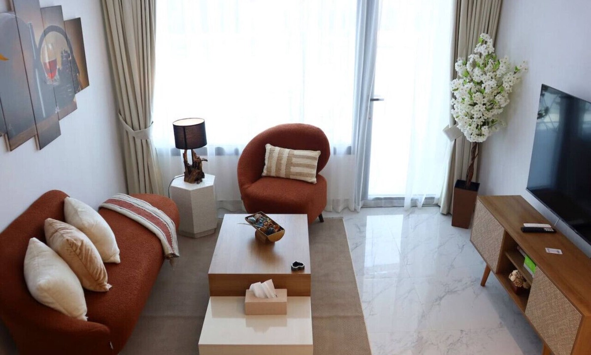 Masdar City Apartment | Elegant 2BR Retreat in Oasis 1
