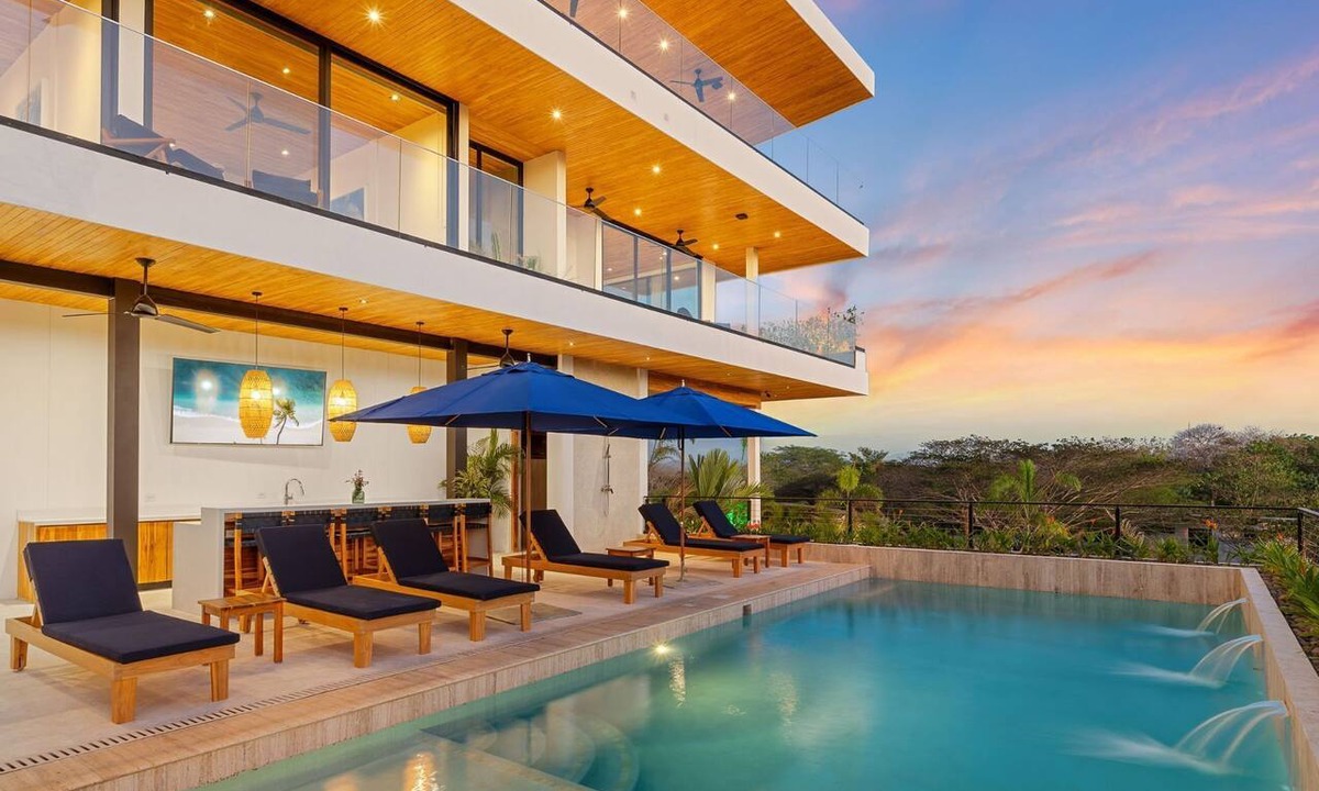 Playa Grande House | Elegant & Contemporary Retreat with Pool & Oceanview near Playa Grande