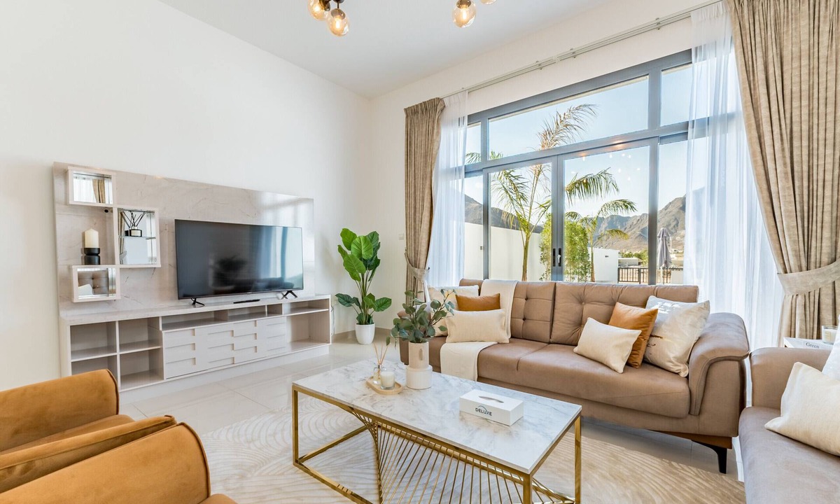 Sharm Villa | Escape to a Modern 3BR Villa w/a Private Pool & Mountain Views, Al Dana Island