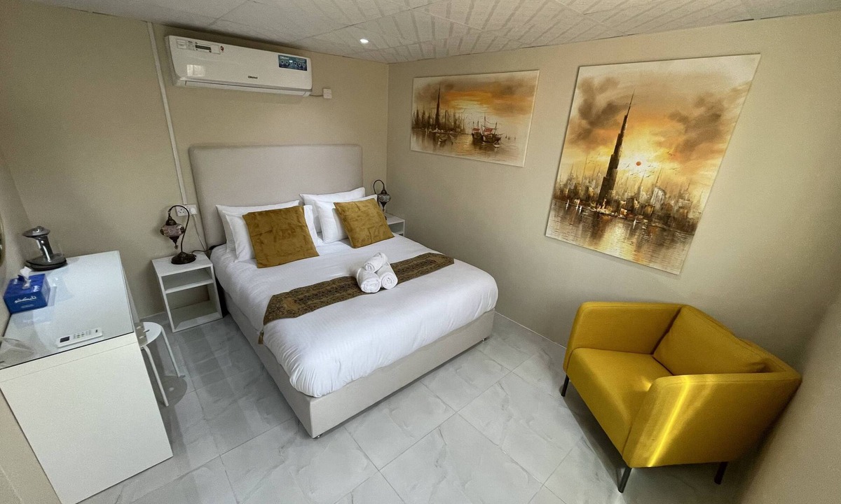 Al Awir RV Rental | Exclusive Desert Camp with Private Rooms & AC
