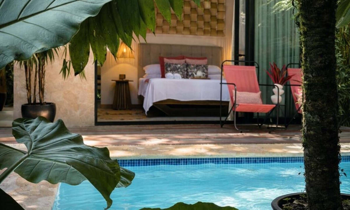 Manzanillo House | Exotic living with a private pool, just steps from the beach.