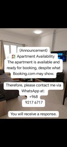 Qurm Apartment | Flatjurii