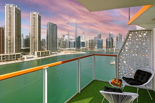 Business Bay Apartment | Gogoto6 2BR Super Premium Canal & Burj Khalifa View
