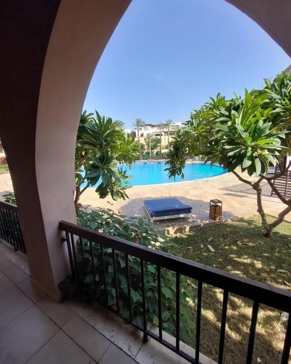 Aqaba Apartment | Ground floor apartment by circular pool for families only in Talabay