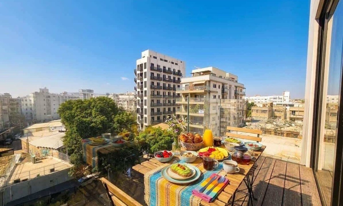 Tel Aviv Apartment | Herzl15 #TLV View- New 1BR & Mamad |By SweetyGuest