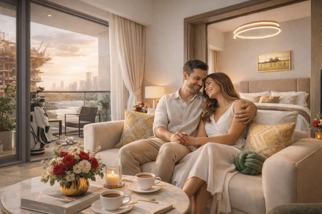 Dubai Apartment | KeyRock Living - Luxury Apartment with Pool & Gym