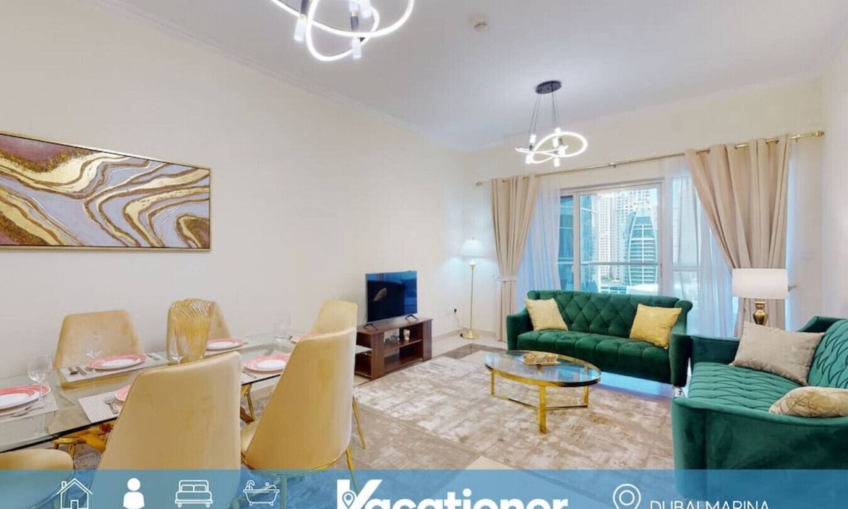 Dubai Marina Apartment | Lux 3 Bed I Prime Marina Stay I Close to JBR Beach I Zen Tower