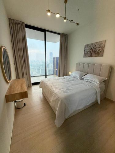 Trade Centre 1 Apartment | Luxury 1BR Apartment In Binghatti Corner, High Floor In JVC
