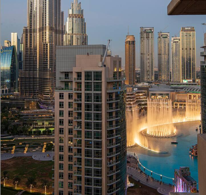 Downtown Dubai Apartment | Luxury 2BR Burj Khalifa Fountain View with Pool, Gym, and Near Dubai Mall