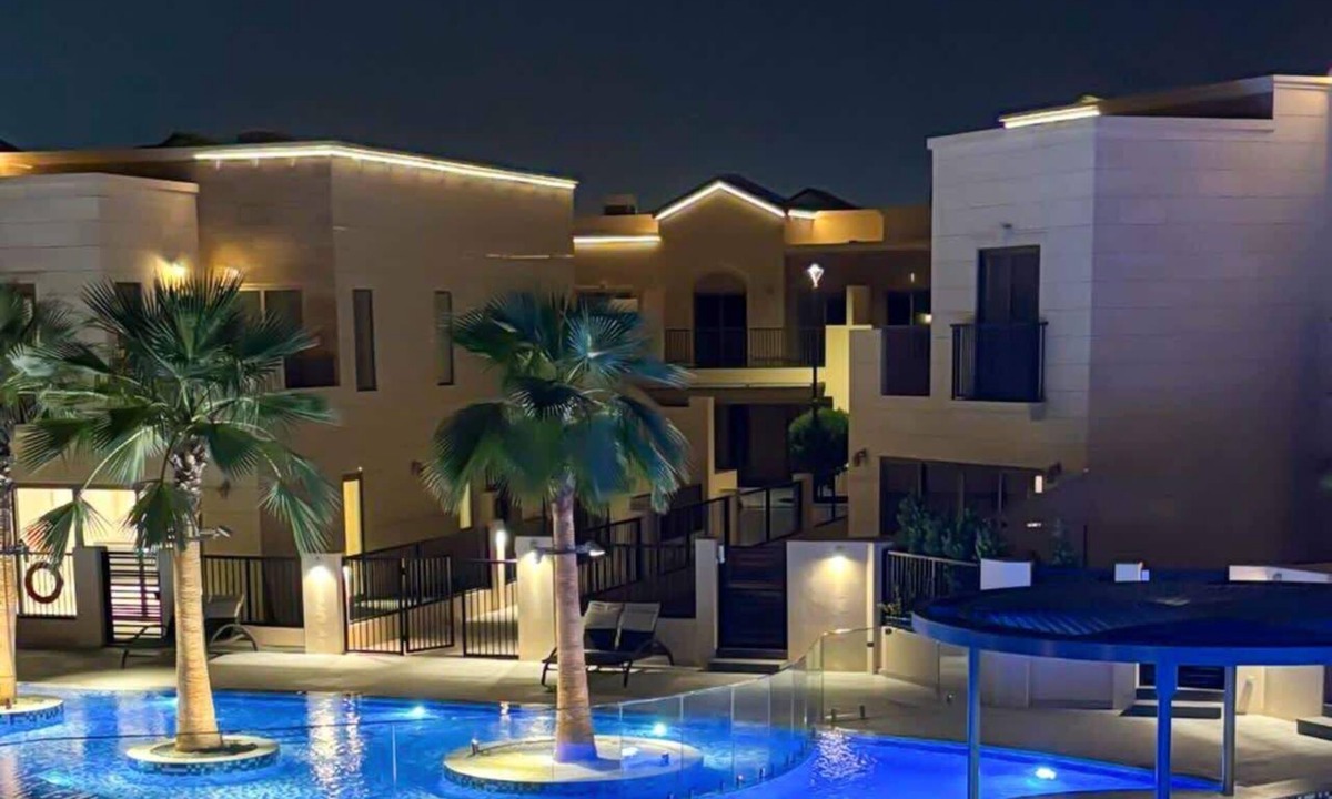 Dubai Villa | Luxury 3BR Townhouse with Pool View & Modern Comfort