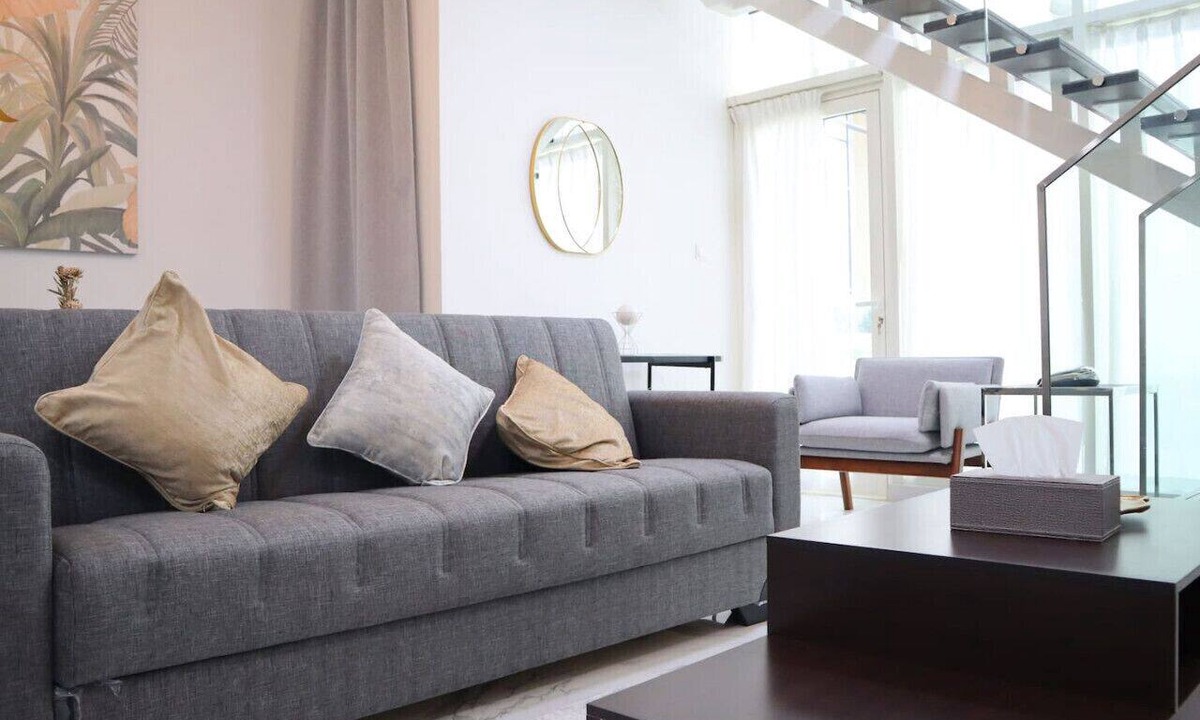 Masdar City Apartment | Luxury Duplex 2BR Oasis in Masdar City