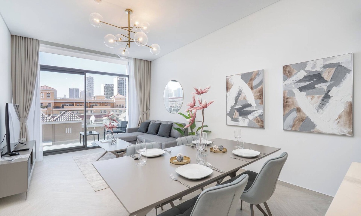Jumeirah Village Circle Apartment | Luxury Stay At JVC with Pool & Gym