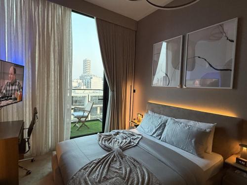 Jumeirah Village Circle Apartment | Luxury Style Studio In JVC Balcony Pool & Gym