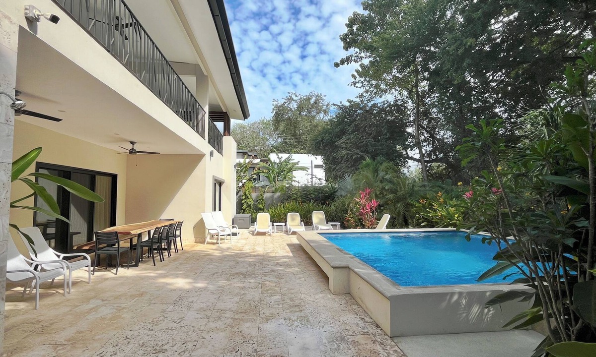 Playa Grande Villa | Luxury Villa 4 Bed, 4 Bath; Pool, Screened Porch & 3 Min Walk to Ocean and Town