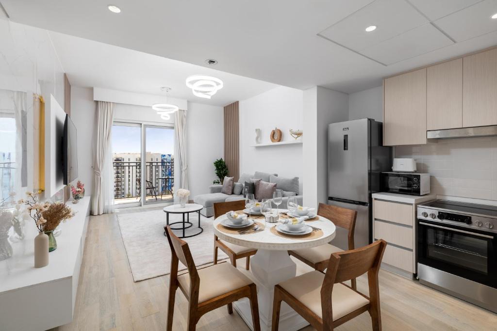 Abu Dhabi Apartment | Maison Privee - Sleek Yas Getaway with Ferrari World and Canal Views