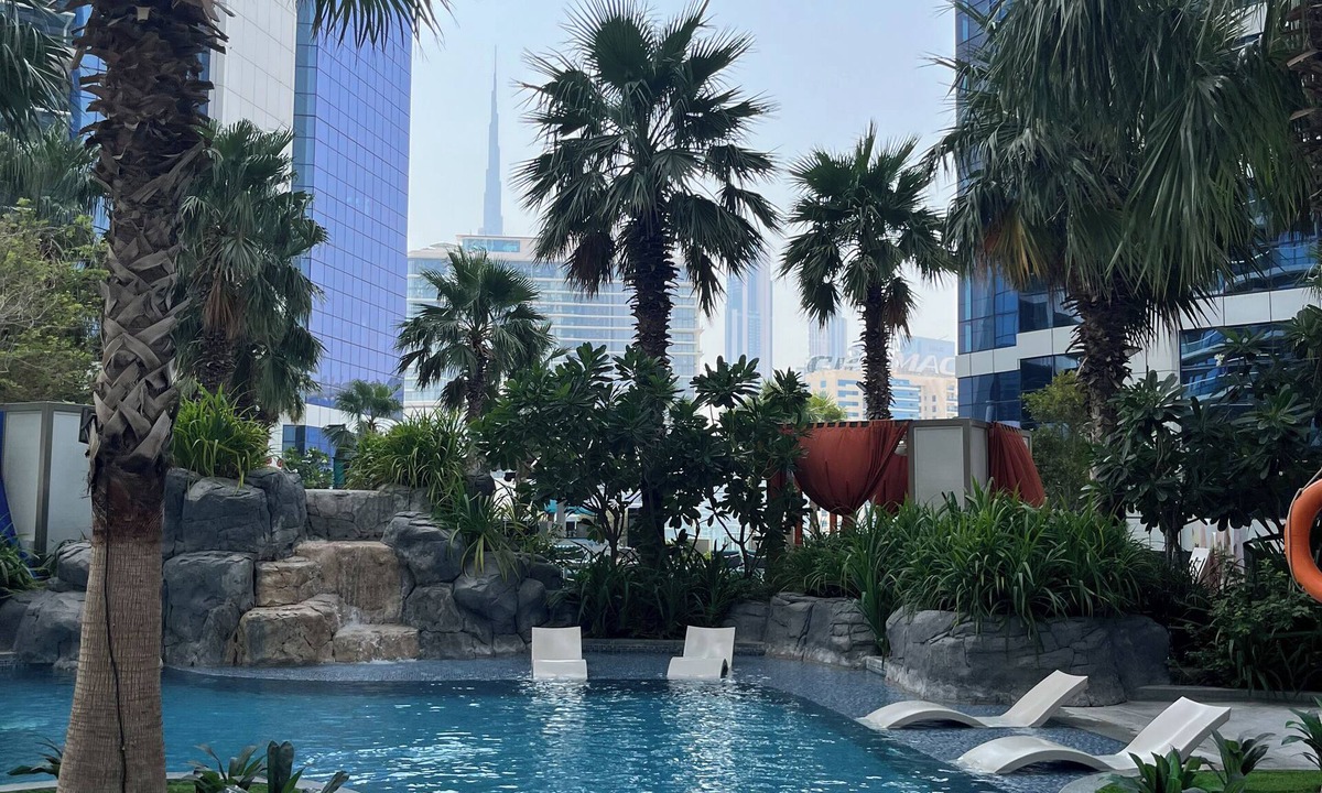 Business Bay Apartment | Manzil - High Floor 1BR in Business Bay