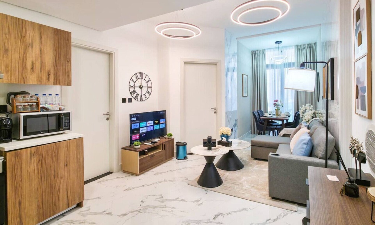 Abu Dhabi Apartment | Mariah Vista | Modern 1BR Junior with Balcony