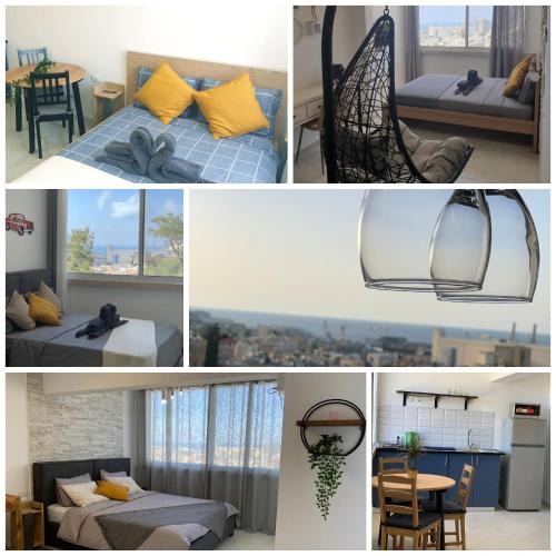 Wadi Nisnas Apartment | Maya New Guest House -Panoramic Sea&CityCentre View, Haifa