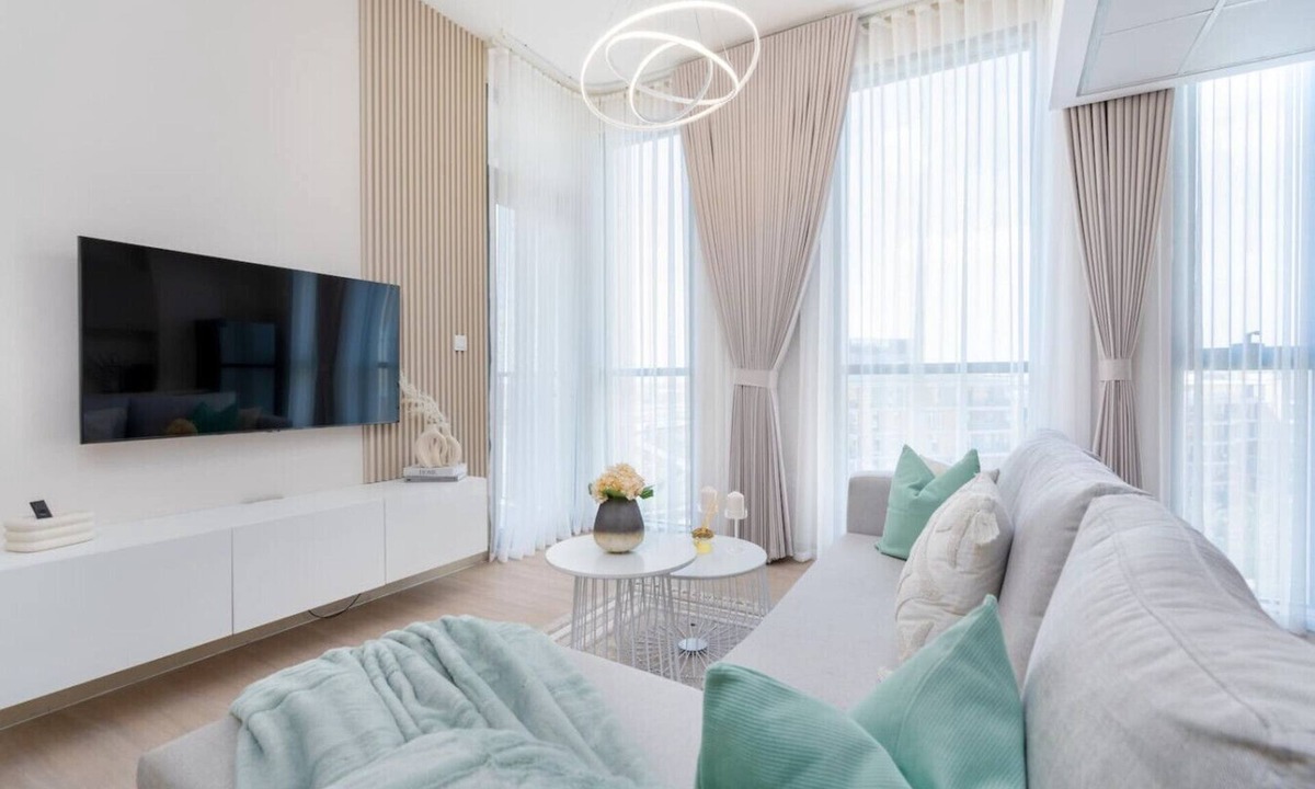 Dubai Production City Apartment | Modern 1BR Dania 1 Apartment with Private Balcony