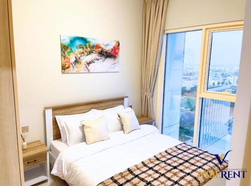Dubai Apartment | Modern 1BR in Damac Hills 2, Pool & Desert views