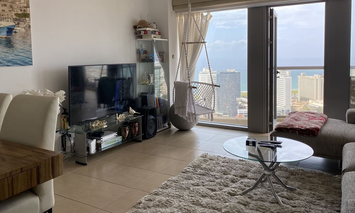 Jaffa Apartment | Neve Zedek Luxury 2 Bedrooms 2 Bath +Pool/Gym/Park 20+ Floor