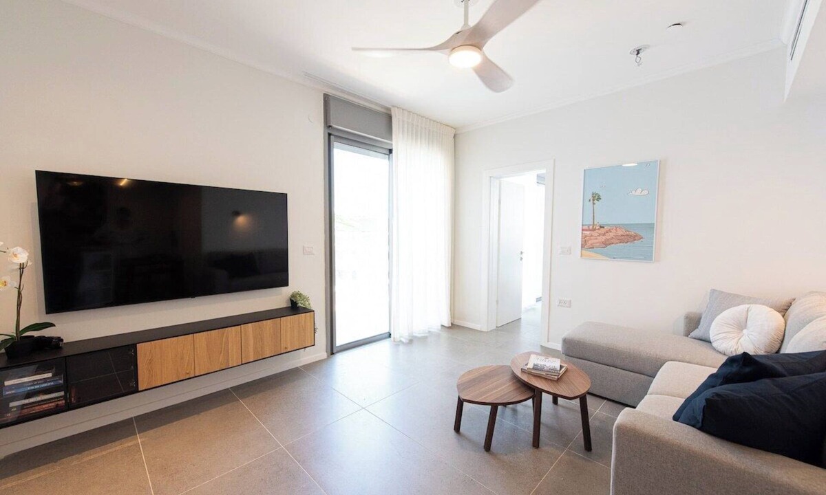 Haifa Apartment | PORT CITY HAIFA - SeaView 1 Bdrm Penthouse
