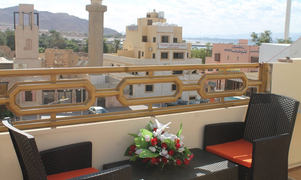 Aqaba Apartment | RelaxHouse-302, Sea view, Terrace, Parking, WI-FI