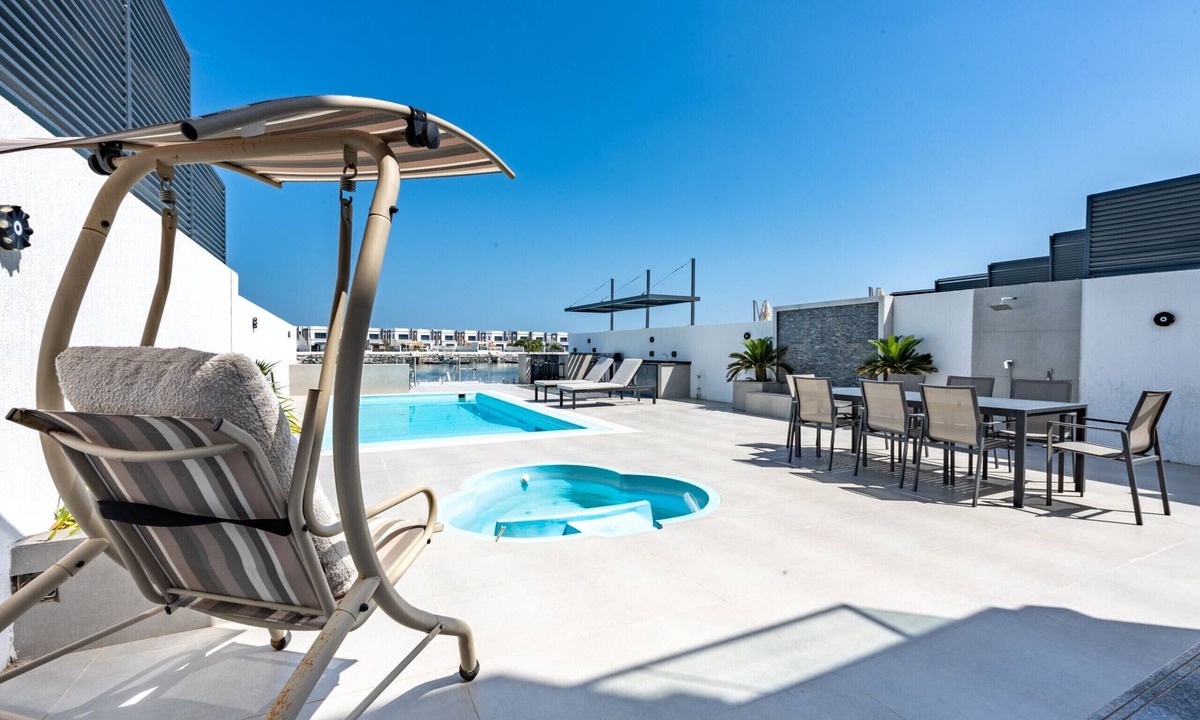 Sharm Villa | Sea Views 4BR + Maids Room Villa with Private Pool, Kid's Pool, BBQ Facility