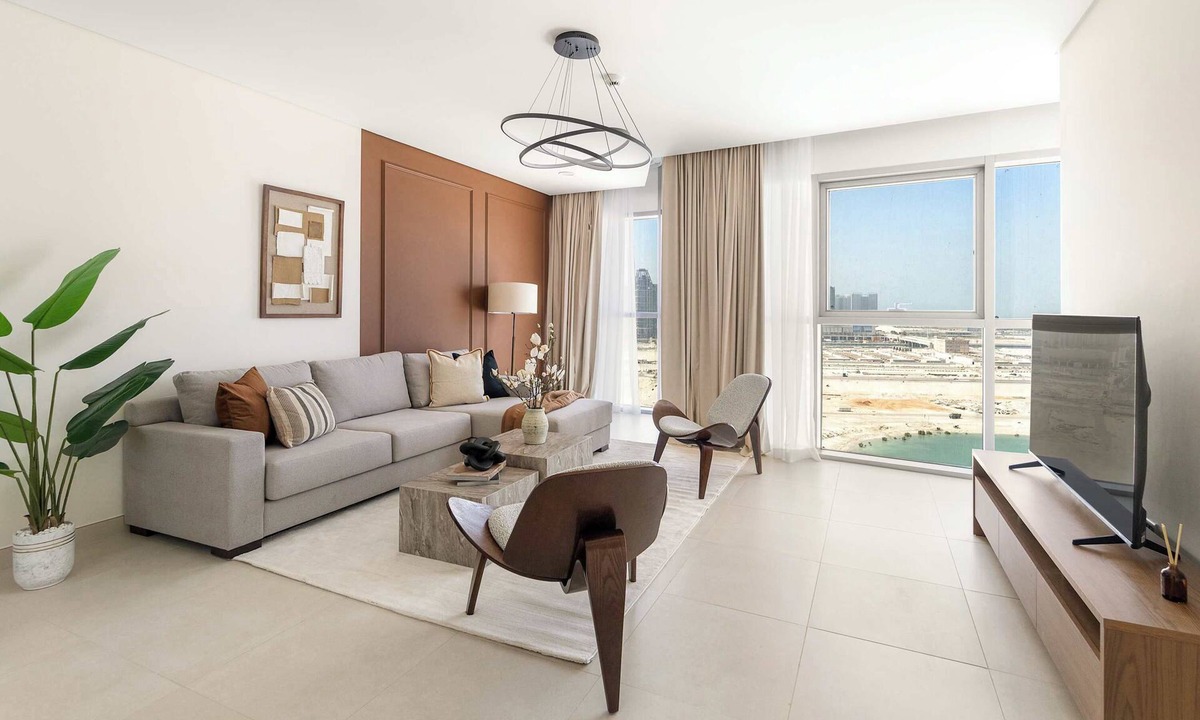 Abu Dhabi Apartment | Silkhaus Large 3BR+Maid | Radiant Viewz Reem