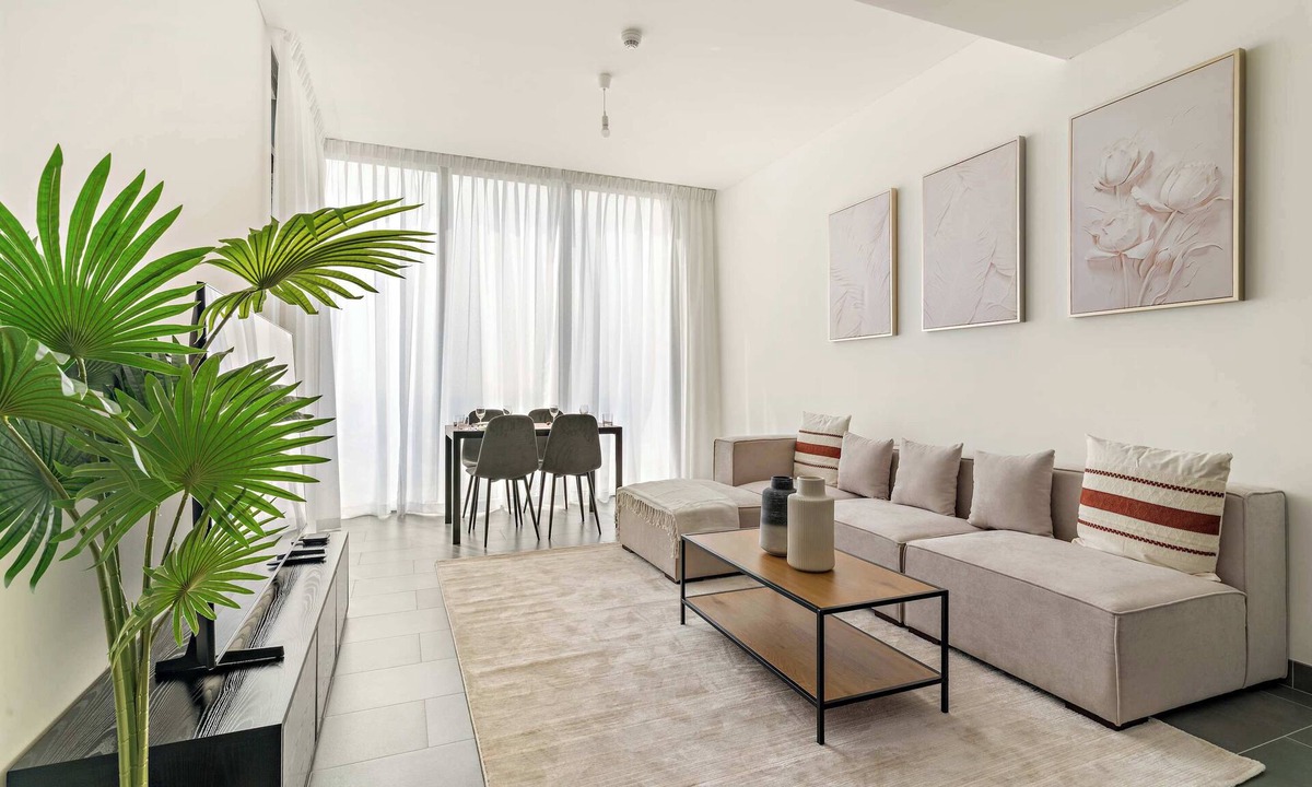 Nad Al Sheba Apartment | Spacious 2BR in The Crest with pool and gym