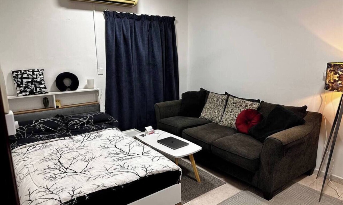 Al Khuwair Apartment | Spacious Fully Furnished Room with Large Private Kitchen Near Oman Avenues Mall