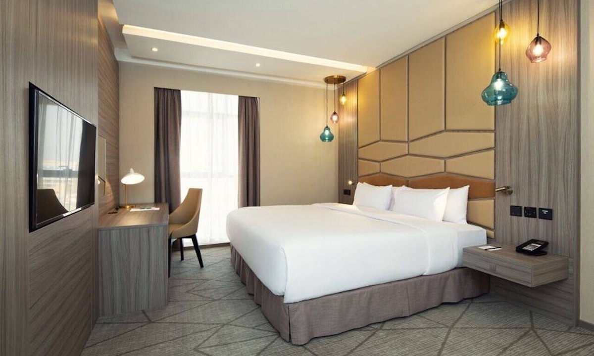 Dubai Production City Hotel | Standard King | FourPoints Dubai | Outdoor Pool, Spa, Easy Dubai Base