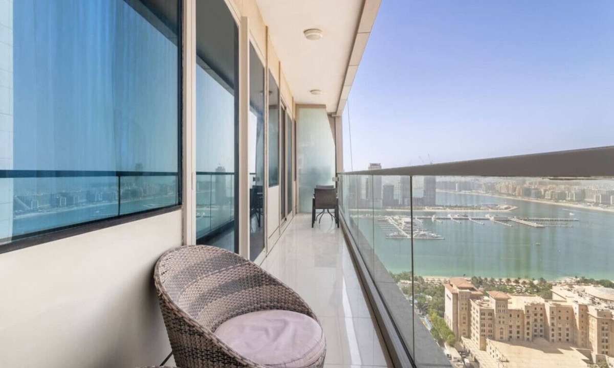 Dubai Apartment | StoneTree - Ocean Heights 1BR - Amazing View from the Balcony