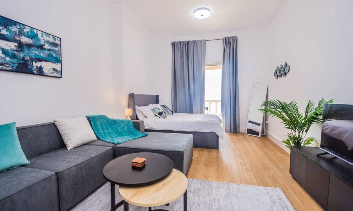 Al Hamra Village Apartment | Studio with Stunning Sea Views